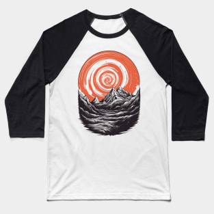 Vortex Mountains Vintage Baseball T-Shirt